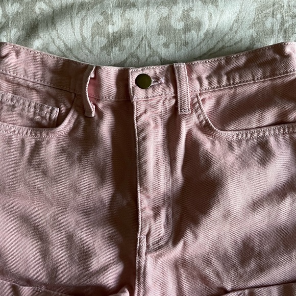 Pink denim shorts - Picture 5 of 6
